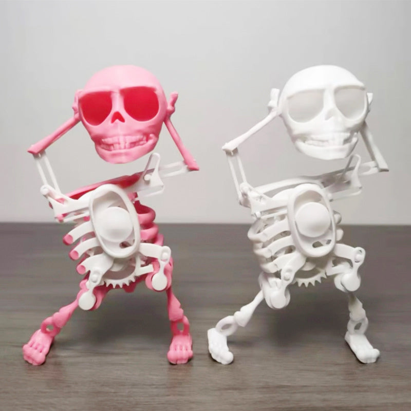 ⏳Time-limited Special⏰3D Printed Dancing Skeleton Decoration Toy