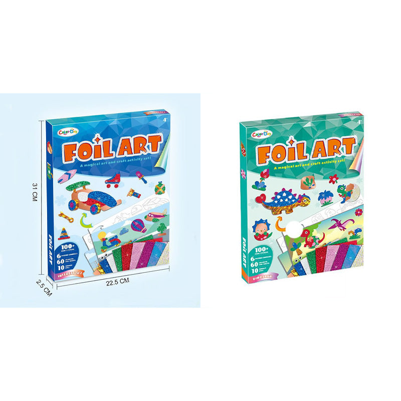 ⏳Time-limited Special⏰Children's Creative Fun Foil Art Set