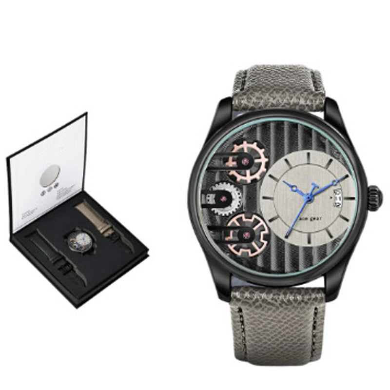 šMen's Fashion Watch & Straps Gift Box Set