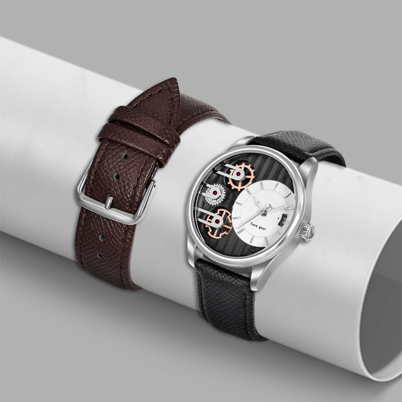 šMen's Fashion Watch & Straps Gift Box Set