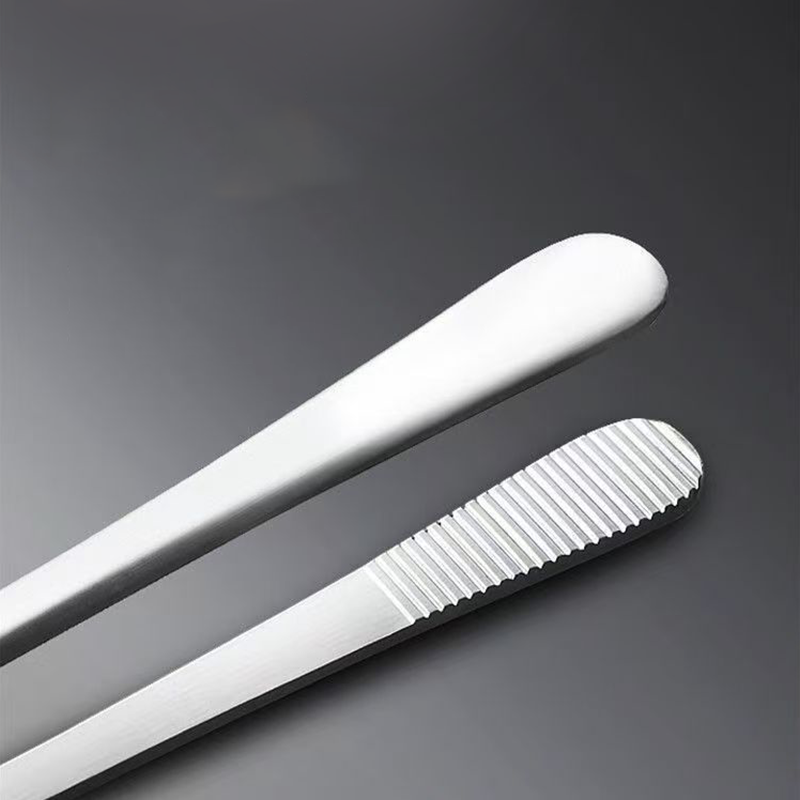 Multi-purpose Stainless Steel Anti-slip BBQ & Baking Tongs