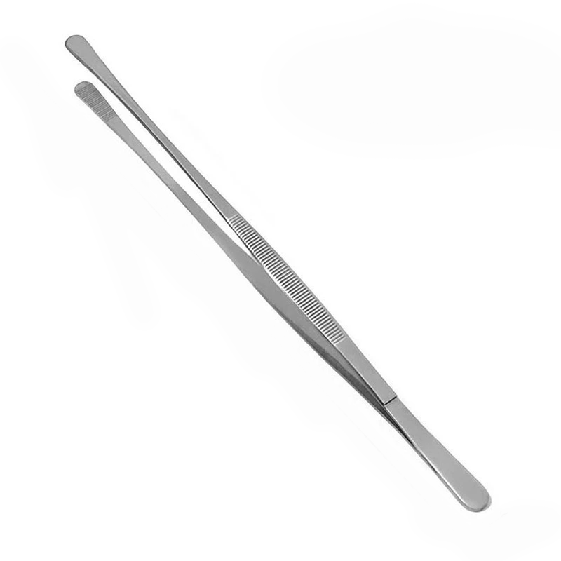Multi-purpose Stainless Steel Anti-slip BBQ & Baking Tongs