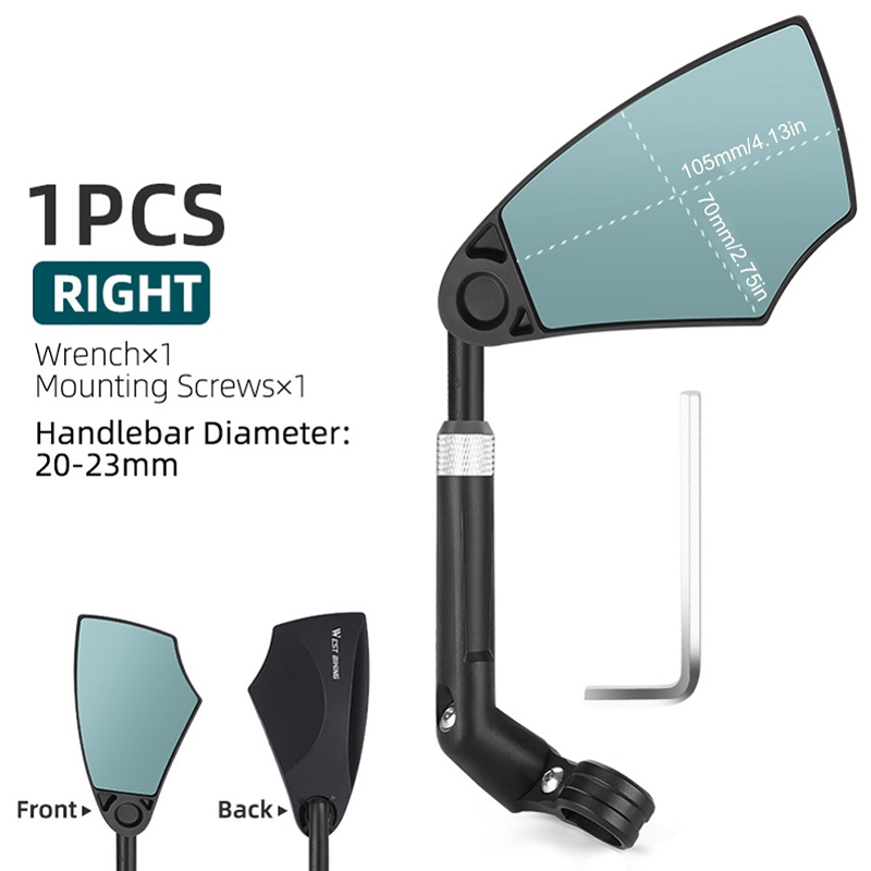 ⏳Limited-time 50% off⏰360° Adjustable Handlebar Bike Mirror🚵♂️