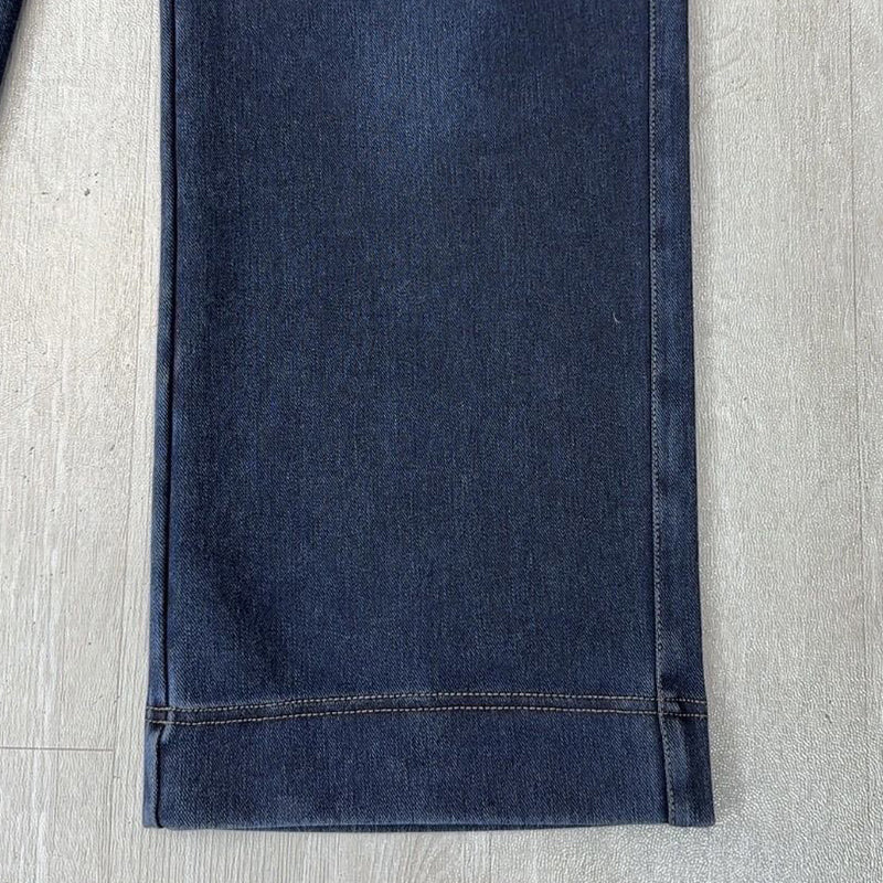 ⏳Time-limited 50% off⏰Women's Drawstring Straight-Leg Jeans with Elastic Waist👖