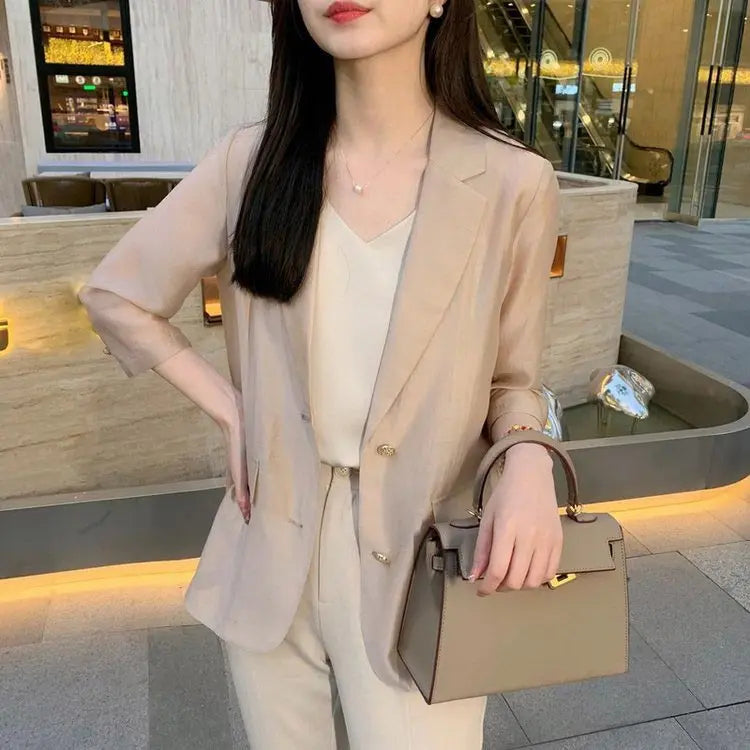 🎉New Product Launch💐– Tencel Summer Blazer(50% OFF🔥) jolieaprile11
