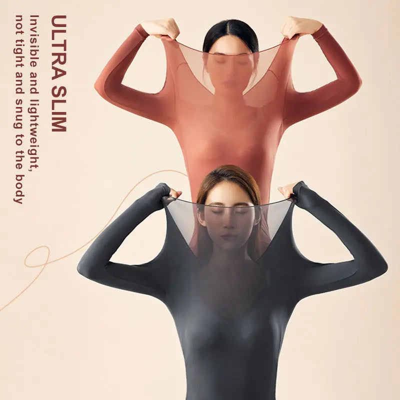 š„Winter Hot Sale 50%OFFš„Women's Ultra-thin Seamless Thermal Underwear spiyle