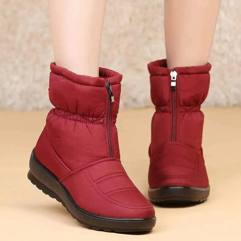🔥✨Christmas Hot Sale 49% OFF🔥🎅 Women's Waterproof Snow Boots spiyle