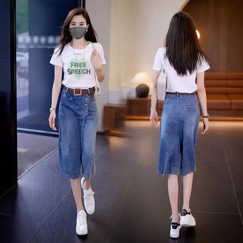 🔥New Year Hot Sale🔥Denim Half Skirt spiyle