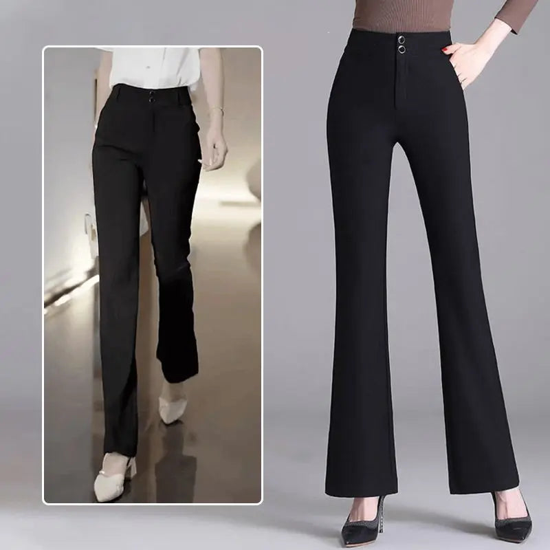 Women’s Fashion Elegant Flare Trousers(50% OFF) spiyle