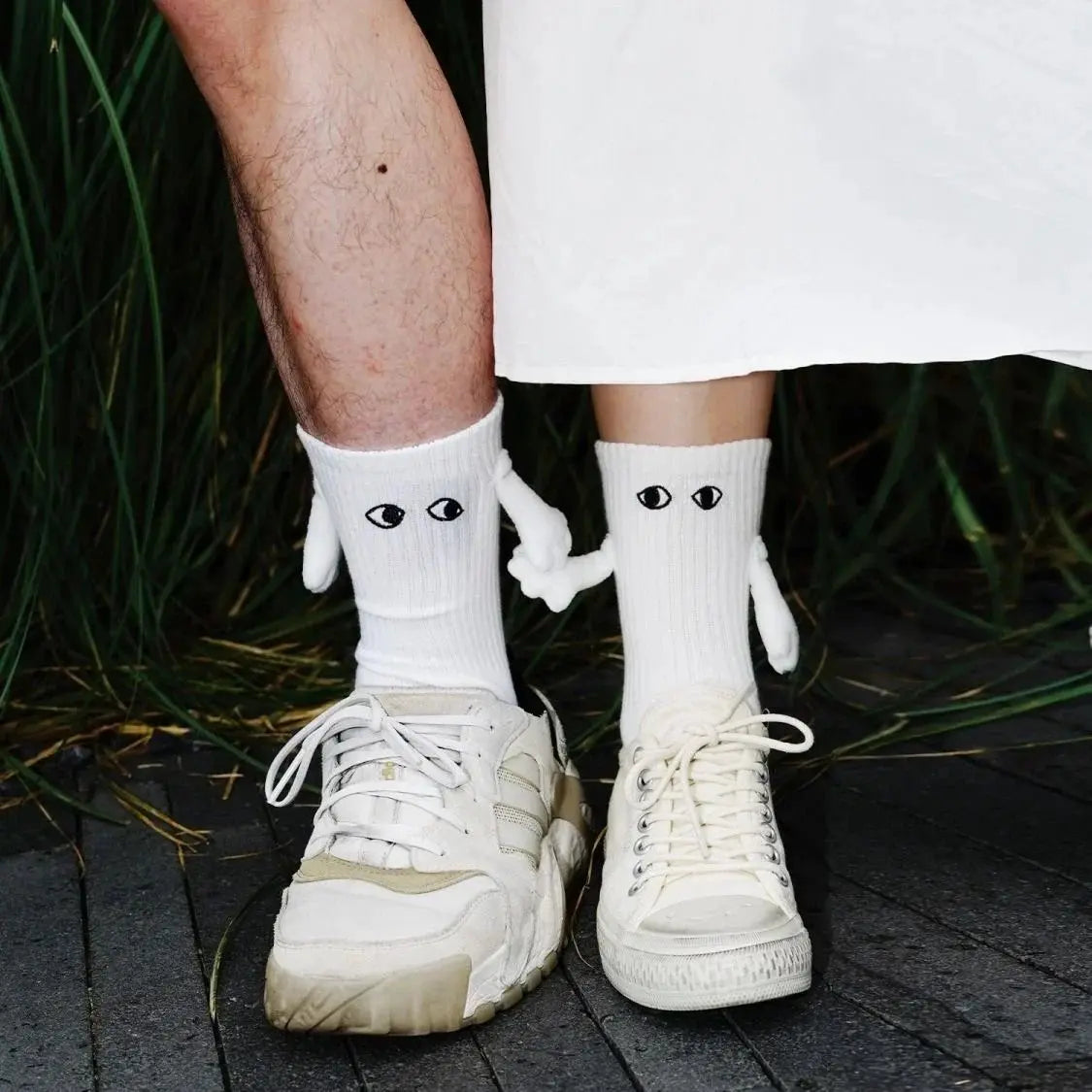 🔥HOT SALE 9.99🔥 Funny Gifts🎁49% OFF-hand in hand socks spiyle