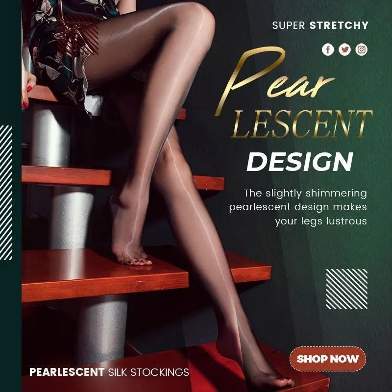 🔥Hot Sale $12.99🔥Mother-of-pearl silk stockings(46%OFF) spiyle