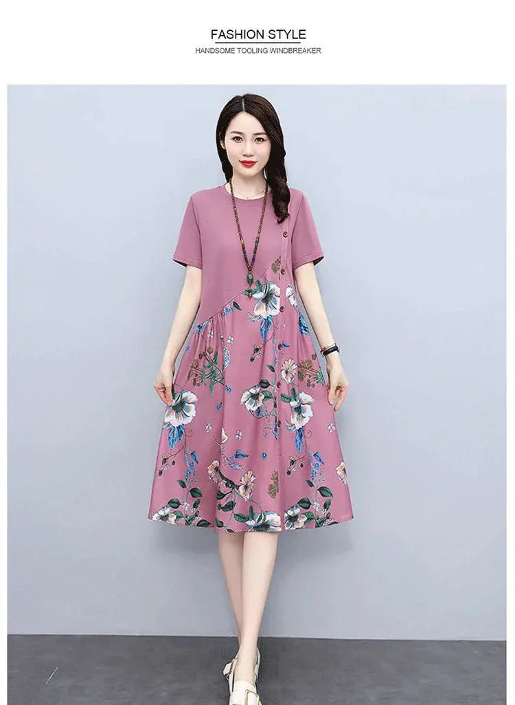 🔥NEW YEAR SALE 48% OFF🔥High-end Cotton and Linen Dress spiyle
