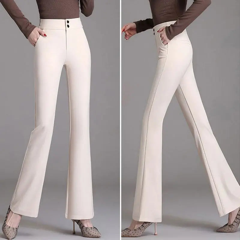 Women’s Fashion Elegant Flare Trousers(50% OFF) spiyle