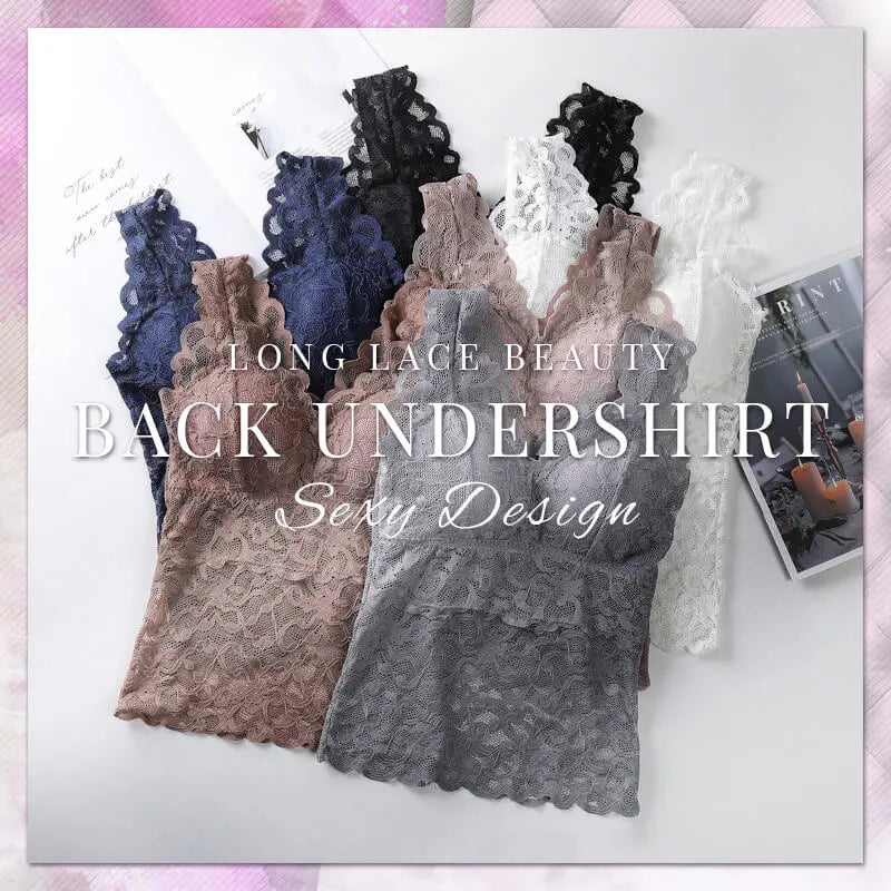 š„Long Lace Beauty Back Undershirt(49% OFF NOW!!!) spiyle