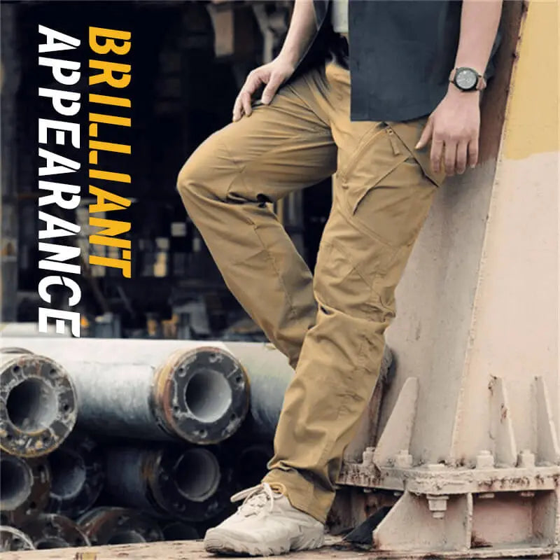 Men's Soft Shell Waterproof Hiking Winter Tactical Pants aimtoyou