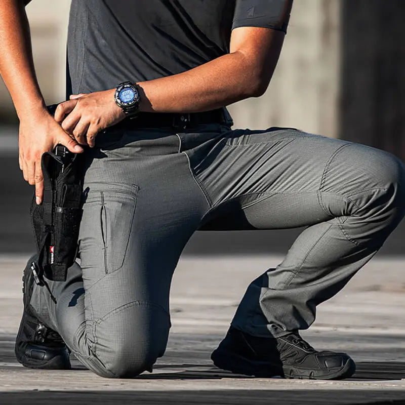 Men's Soft Shell Waterproof Hiking Winter Tactical Pants aimtoyou
