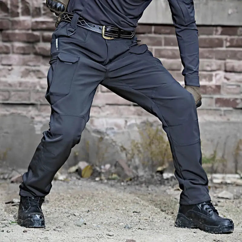 Men's Soft Shell Waterproof Hiking Winter Tactical Pants aimtoyou