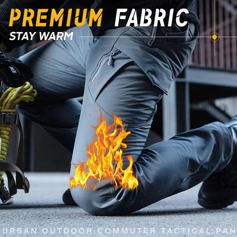 Men's Soft Shell Waterproof Hiking Winter Tactical Pants aimtoyou