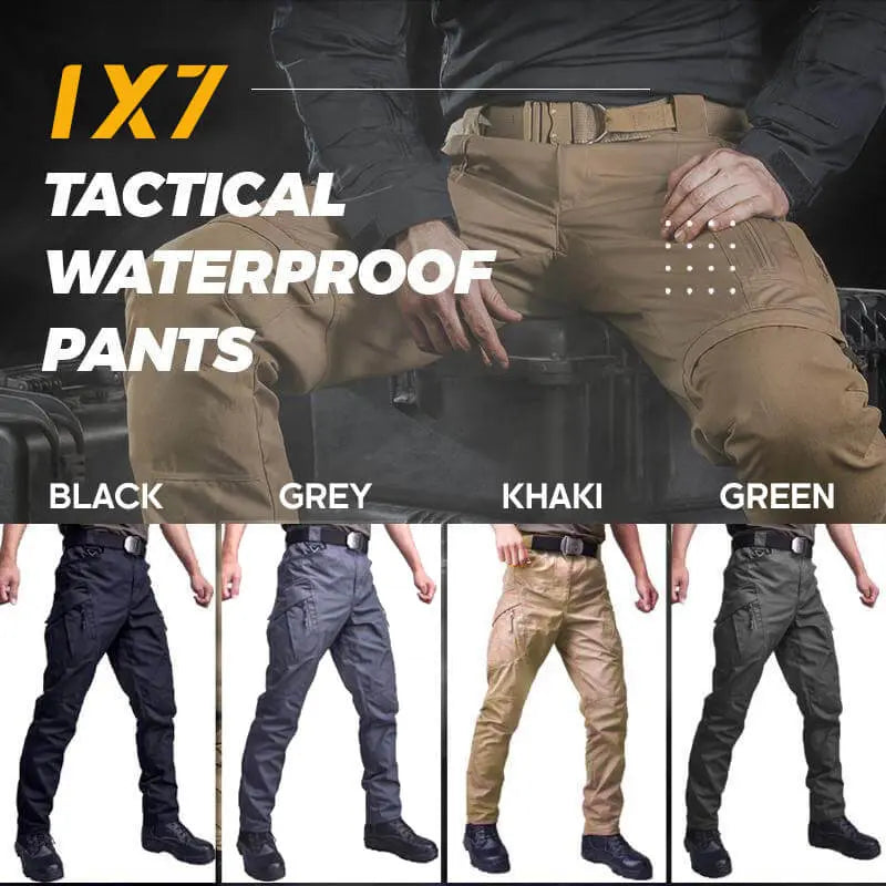 Men's Soft Shell Waterproof Hiking Winter Tactical Pants aimtoyou