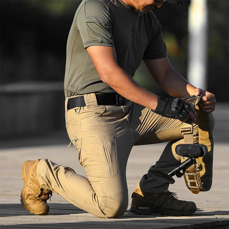 Men's Soft Shell Waterproof Hiking Winter Tactical Pants aimtoyou