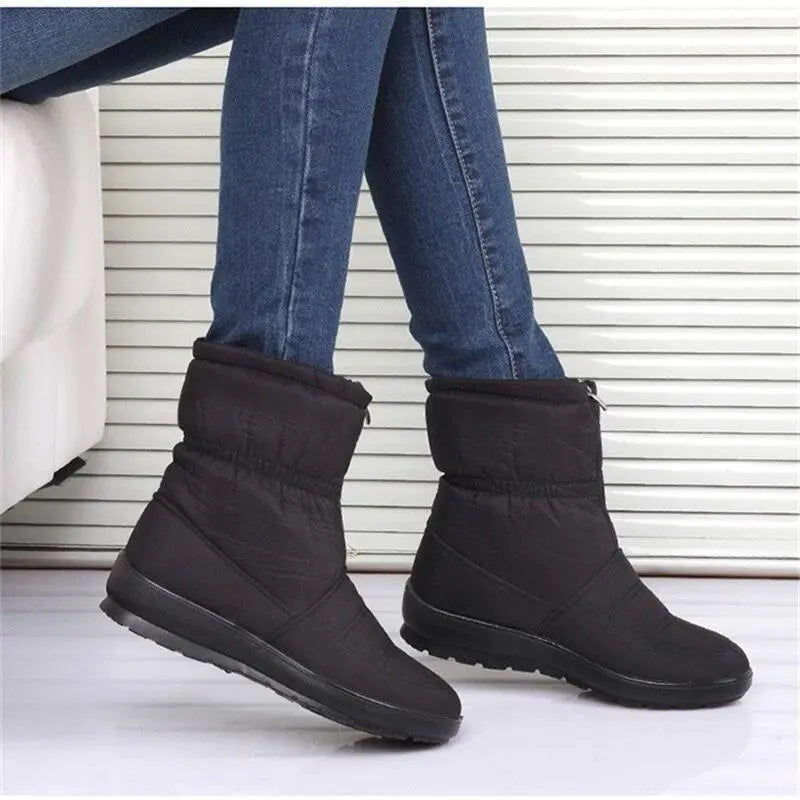 🔥✨Christmas Hot Sale 49% OFF🔥🎅 Women's Waterproof Snow Boots spiyle