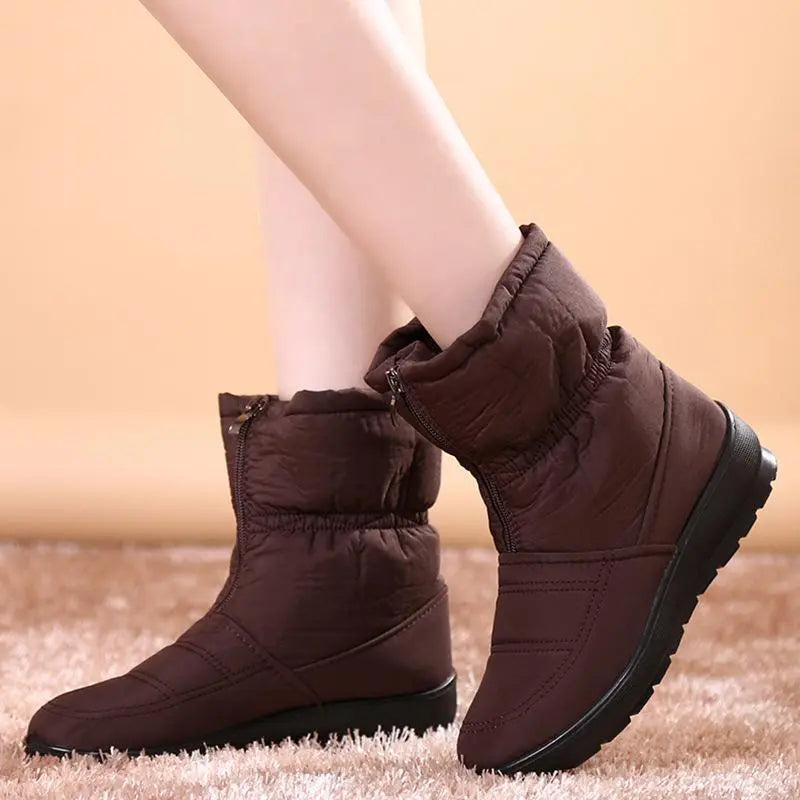 🔥✨Christmas Hot Sale 49% OFF🔥🎅 Women's Waterproof Snow Boots spiyle