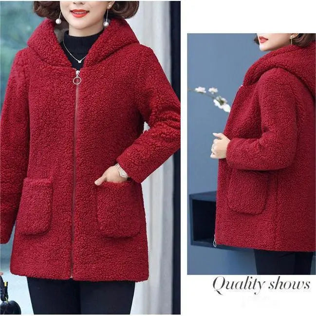 🔥HOT SALE 32.99🔥🎅Women's Hooded Padded Thickened Winter Jacket(42%OFF) spiyle