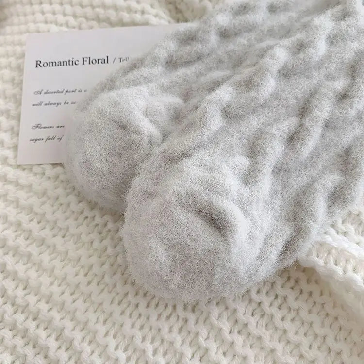 Soft Waxy Macaron Color Thermal Socks for Women - Great Gift spiyle