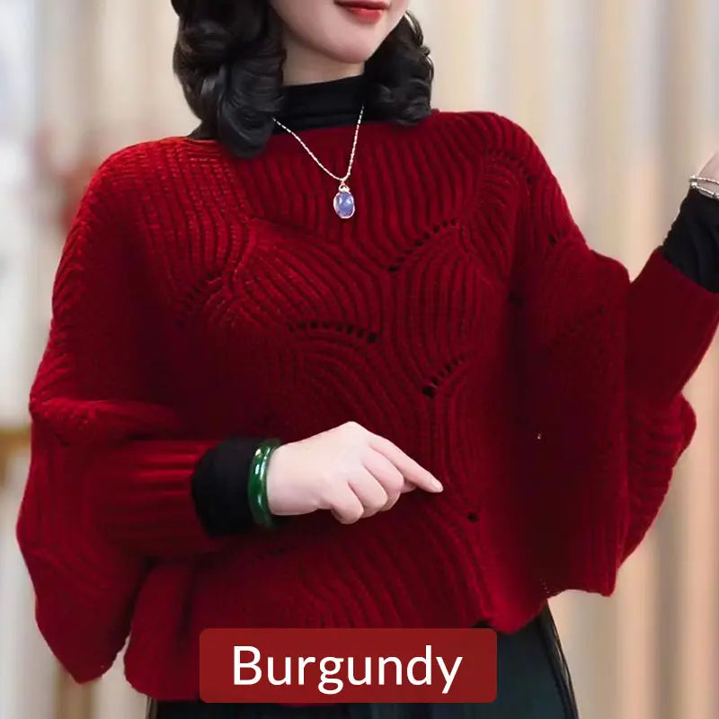 🔥HOT SALE 29.99🔥Great Gift! Lady's Bat Sleeve Knitting Shawl(40%OFF) spiyle