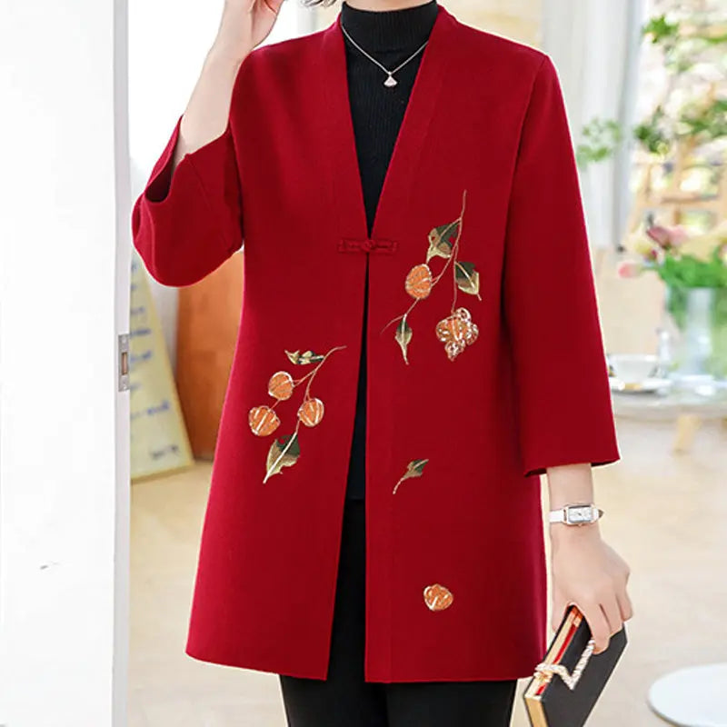 🔥HOT SALE 🔥Women's Mid-length Knit Cardigan Sweaters Coat(47%OFF) spiyle