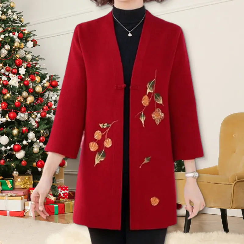 🔥HOT SALE 🔥Women's Mid-length Knit Cardigan Sweaters Coat(47%OFF) spiyle