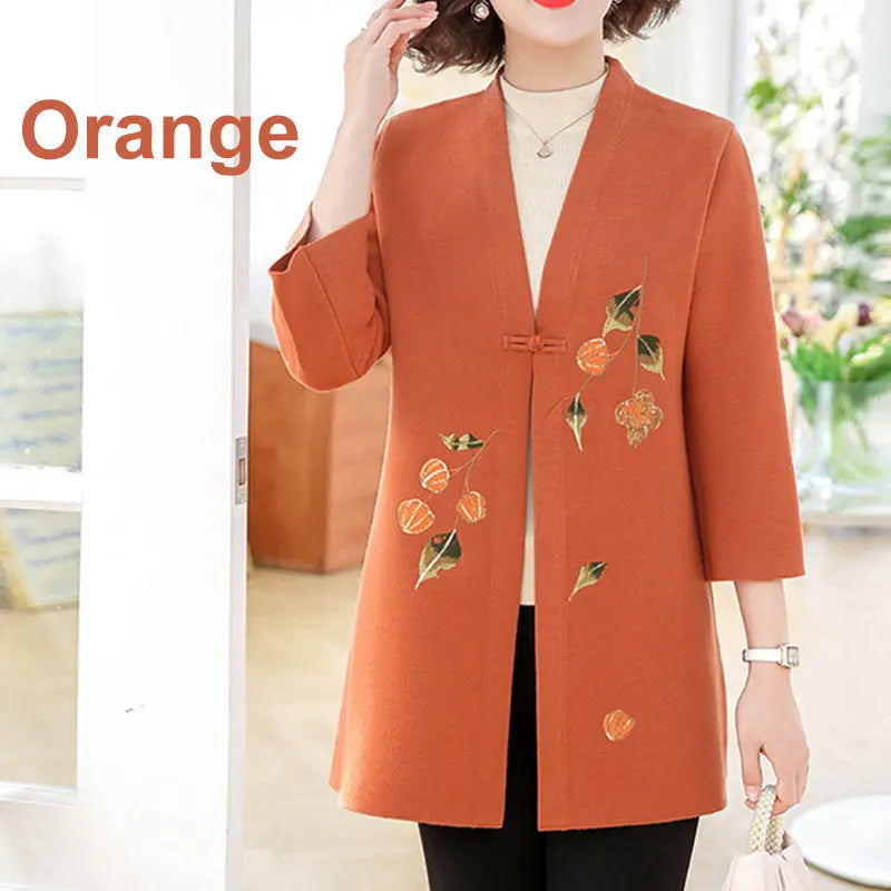 🔥HOT SALE 🔥Women's Mid-length Knit Cardigan Sweaters Coat(47%OFF) spiyle