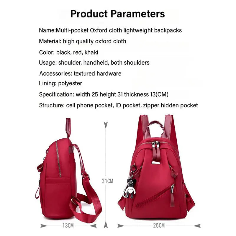 🔥HOT SALE🔥 Casual Lightweight Waterproof Large Capacity Travel Backpack(47%OFF) spiyle