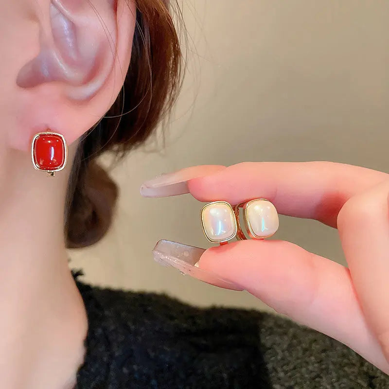 🔥✨HOT SALE🎅🎁Best Gift for Her - Fashion Retro Geometric Square Earrings spiyle