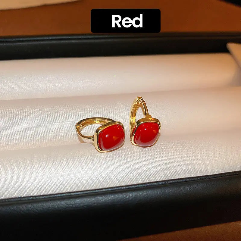 🔥✨HOT SALE🎅🎁Best Gift for Her - Fashion Retro Geometric Square Earrings spiyle