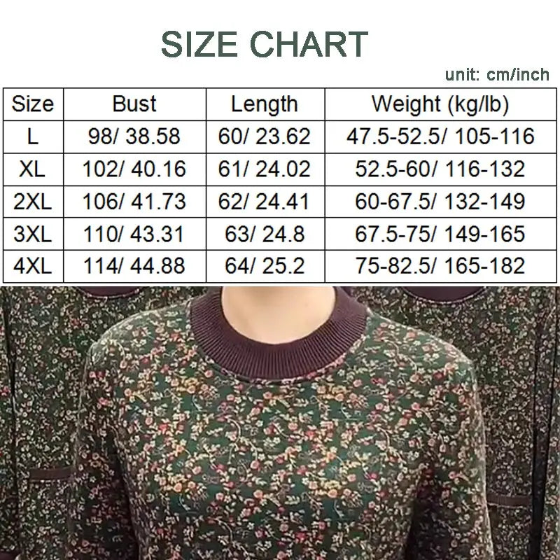 🔥HOT SALE🔥 Nice Gift! Women’s Warm Plush Round Neck Pullover Bottom Shirt(46%OFF) spiyle
