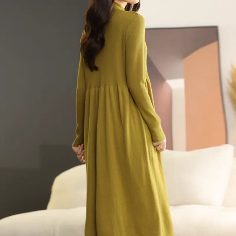 Long Sleeve Knitted Dress for Women(50% OFF) spiyle