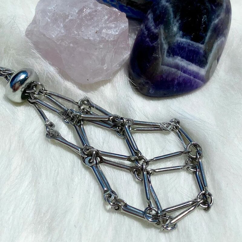 🔥2025 HOT SALE🔥 Crystal Stone Holder Necklace