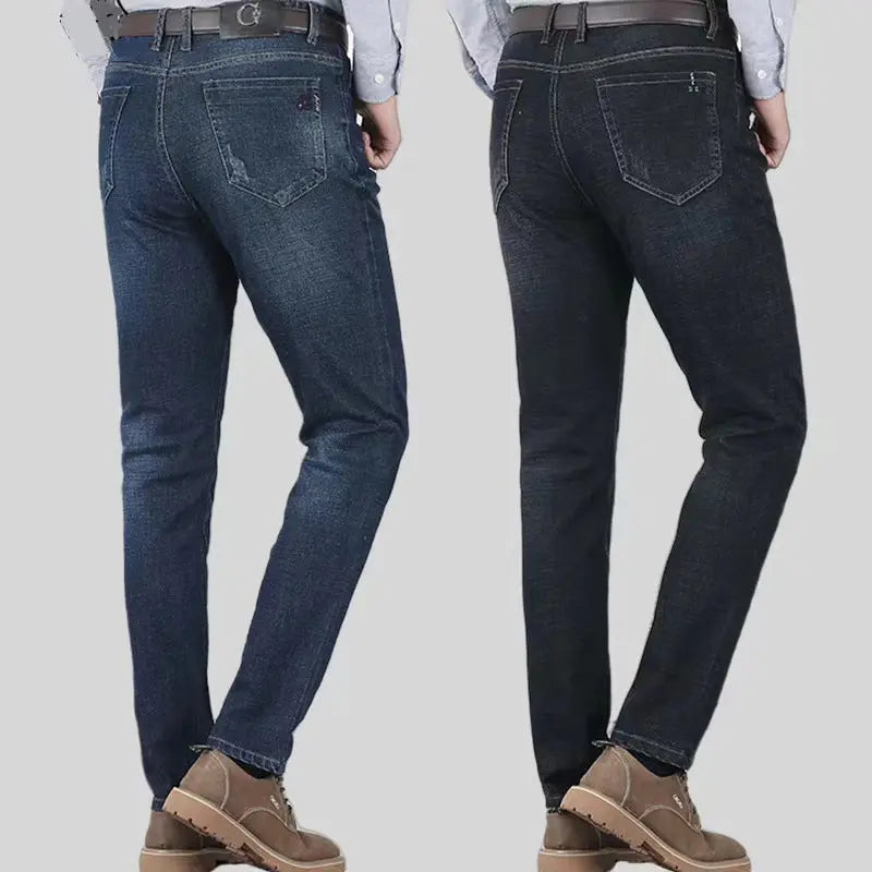 🎁🔥 Great value for money classic men's straight leg jeans - a piece that every man should have in his closet! spiyle