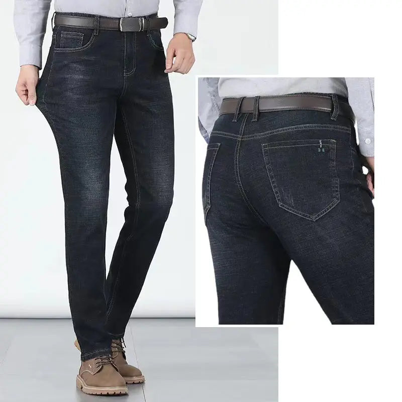 🎁🔥 Great value for money classic men's straight leg jeans - a piece that every man should have in his closet! spiyle