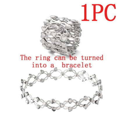 ⏳Time-limited Special⏰Magic 2 in 1 Foldable Ring Bracelet