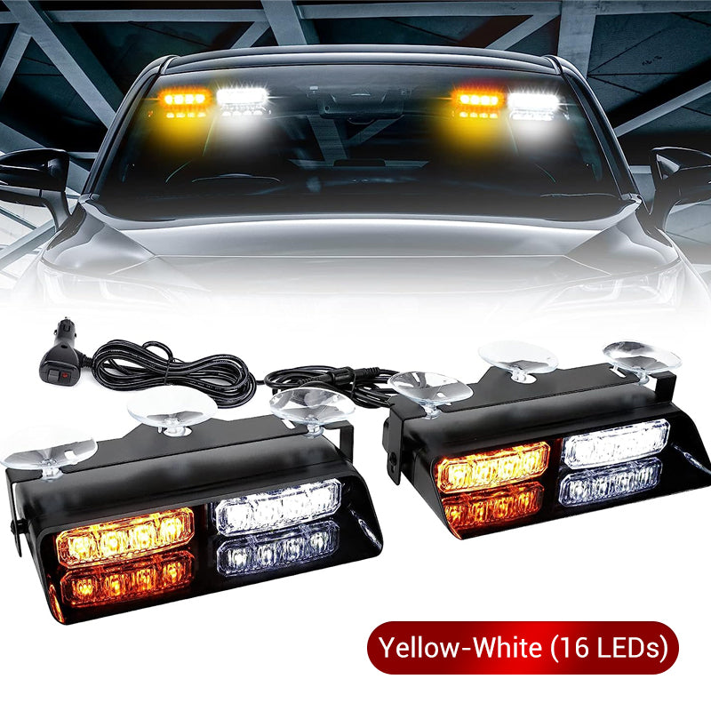 ⏳Time-limited Special⏰Windshield Suction Cup Strobe Warning Light for Vehicles🚗