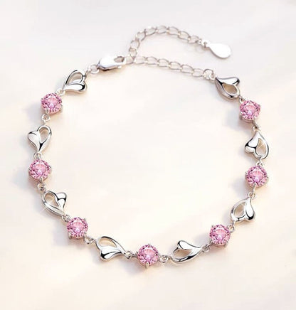 💝Buy 2 get 1 free✨Elegant Sparkling Lucky Clover Bracelet🍀