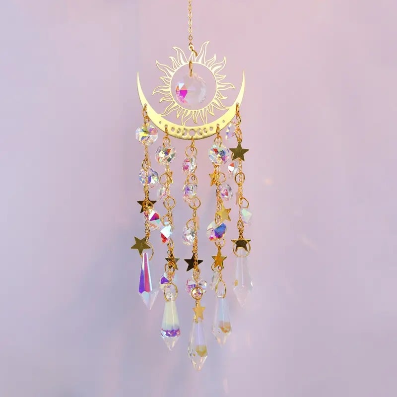 ⏳Time-limited Special⏰Crystal Sun Catcher, lndoor Outdoor Decor for Window Bedroom Courtyard Garden☪️