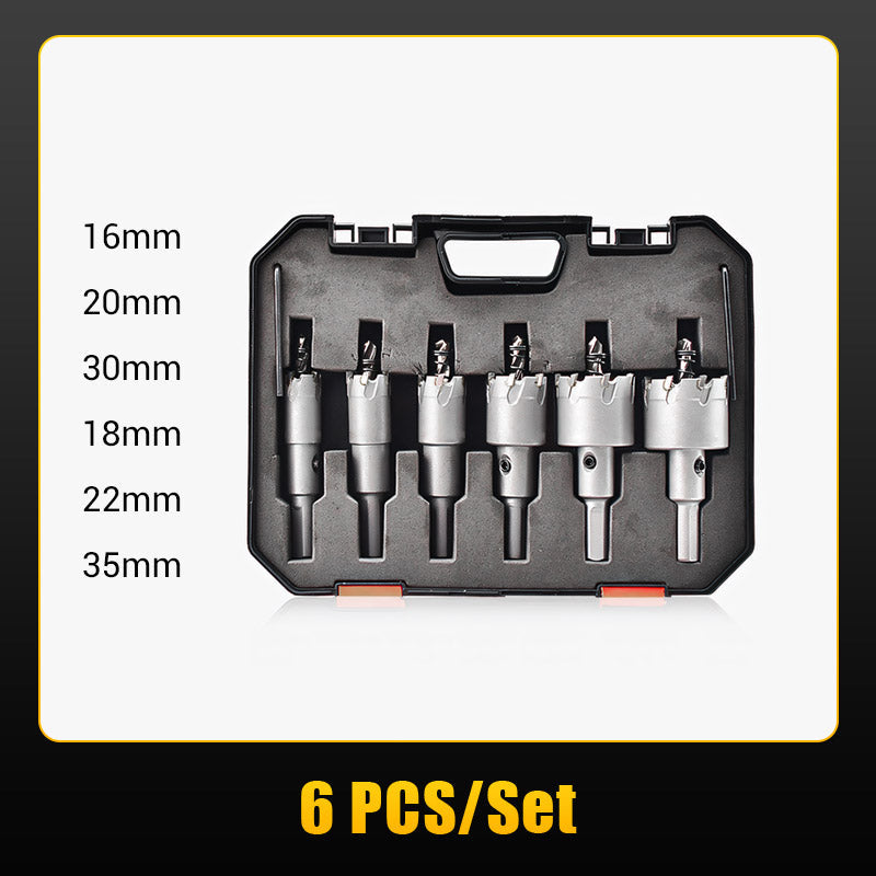 ⏳Time-limited Special⏰Carbide-Tipped Hole Cutter for Metal⚙️
