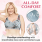 💥2025 HOT SALE💕 Lace Buttonless Comfortable Bra