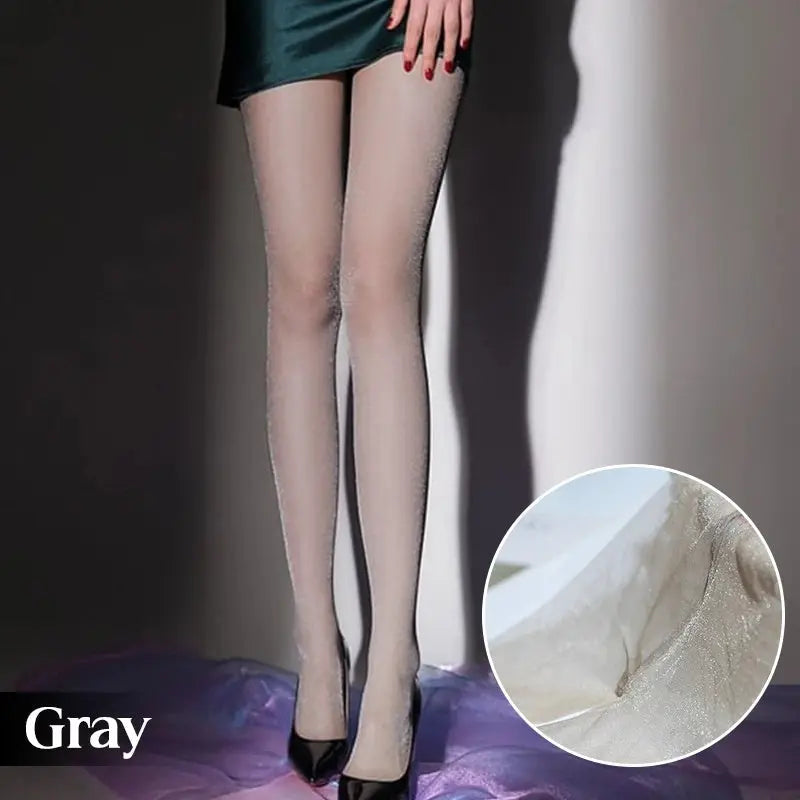 💥BUY 1 GET 1 FREE💥Pearlescent Silk Stockings Sexy Nylon Pantyhose spiyle