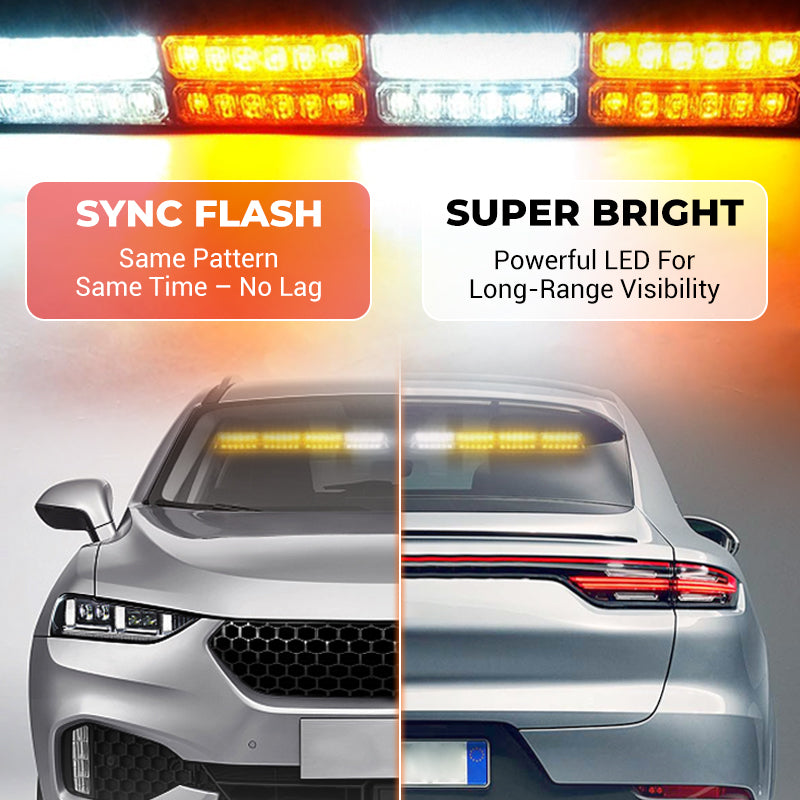 ⏳Time-limited Special⏰Windshield Suction Cup Strobe Warning Light for Vehicles🚗