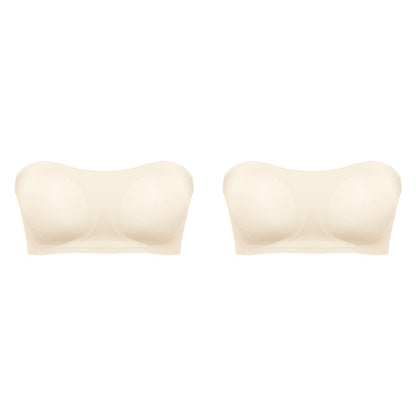 ⏳Time-limited Special⏰Women's Non-Slip Strapless Wireless Bra with Crossover Side Closure