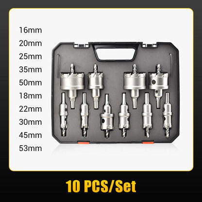 ⏳Time-limited Special⏰Carbide-Tipped Hole Cutter for Metal⚙️